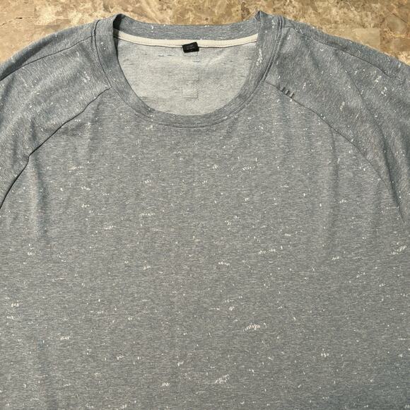 Lululemon Shirt Mens XL Drysense Blue Short Sleeve Tee Gym Running Performance - Picture 1 of 8